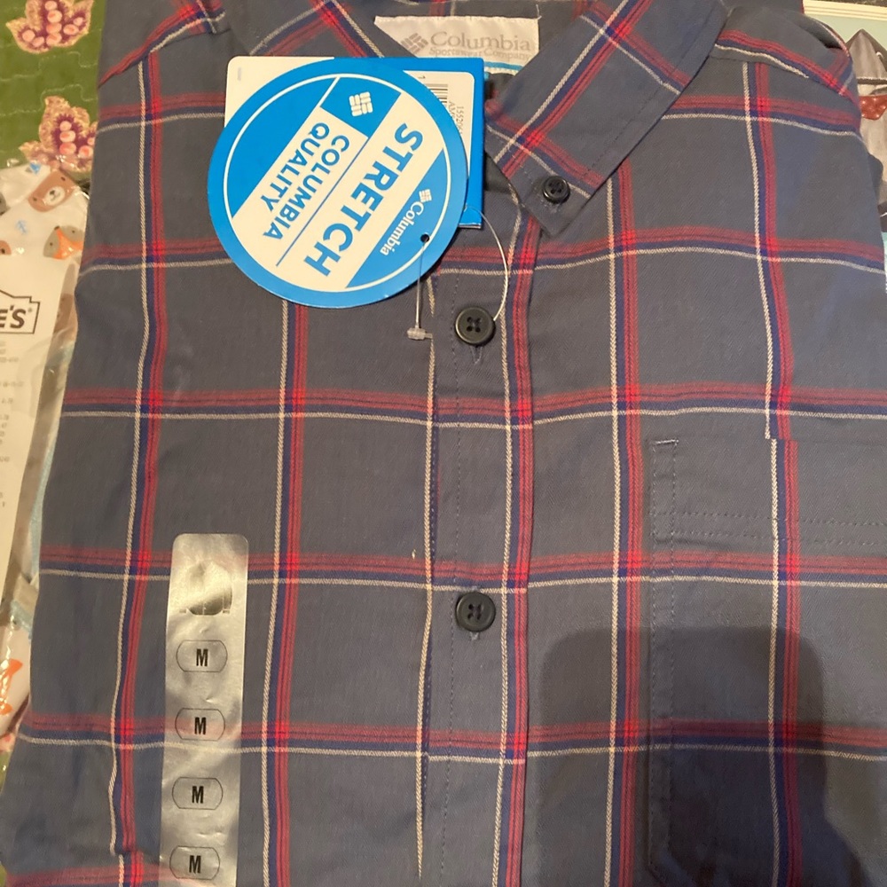 NWT MENS COLUMBIA SHIRT